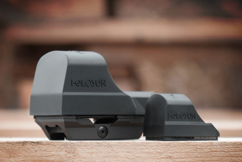 Holosun - Nakładka ochronna do kolimatora HS/HE510C - Czarna - 510C PROTECTION CAPS