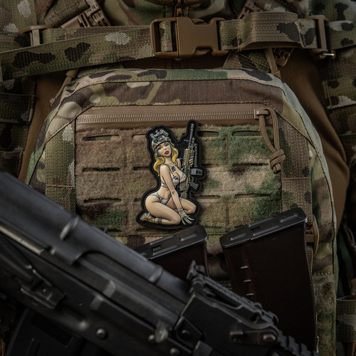 M-Tac - Naszywka Tactical Girl #5 - PVC - 3D - 5773