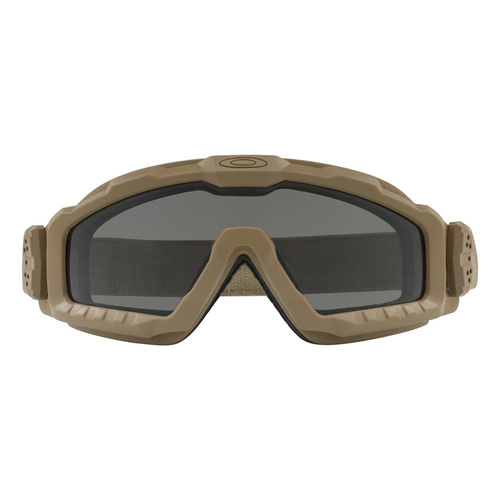 Oakley - Gogle balistyczne SI Ballistic Alpha Halo Goggle Terrain Tan - Grey - OO7065-03