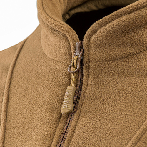 M-Tac - Bluza polarowa Delta Fleece - 190 g/m² - YKK - Coyote Brown - 70003017