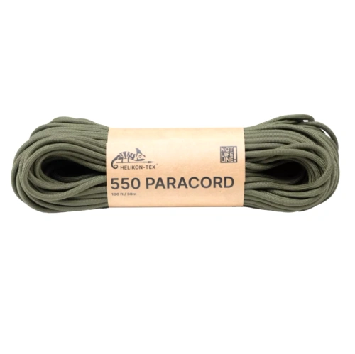 Helikon - Linka Paracord 550 (100ft) - 30 m - Olive Drab - CD-WL1-NL-32