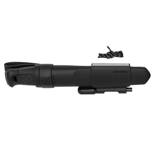 Morakniv - Nóż survivalowy Garberg BlackBlade z zestawem przetrwania - Czarny - 13915 