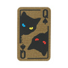 M-Tac - Naszywka Queen of Spades - Cordura 500D - Coyote/Czarny - 51362005