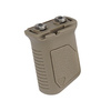 Strike Industries - Chwyt M-LOK® Angled Vertical Grip - Short - FDE - SI-AR-CMAG-S