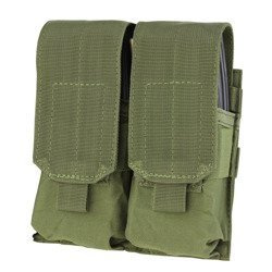 Condor - Ładownica na dwa magazynki Double M4, M16 Mag Pouch - Zielony OD - MA4-001