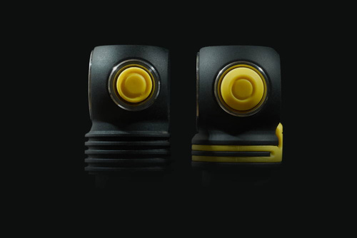 Armytek - Latarka akumulatorowa / czołówka Elf C1 - Ciepłe światło - 930 lm - F05003W