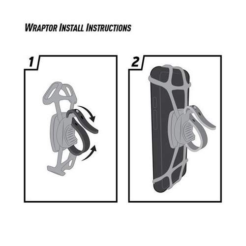 Nite Ize - Uniwersalny montaż telefonu Wraptor - WPT-09-R3
