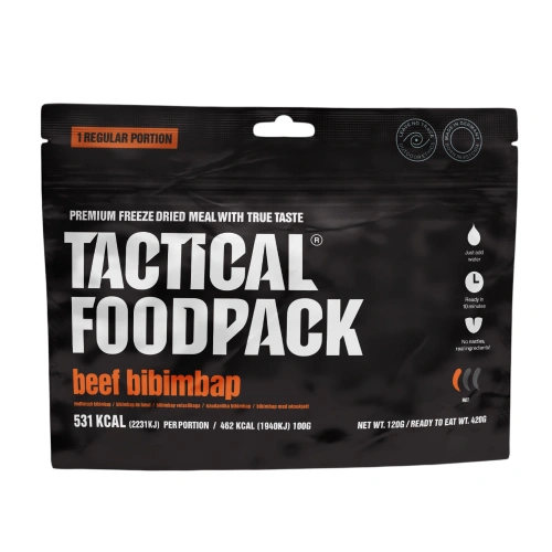 Tactical Foodpack - Liofilizowana racja żywnościowa Beef Bibimbap - 420 g - M0023