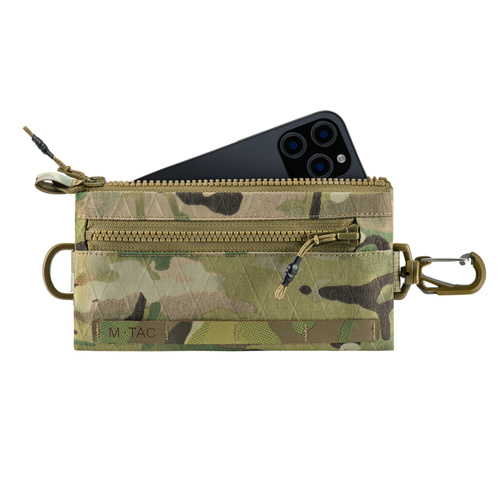 M-Tac - Portfel taktyczny poziomy X-Pac Elite z karabińczykiem - Multicam - 10453008