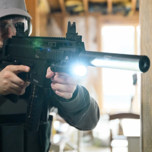 UTG - Składana muszka na Front Sight Flip-Up - Picatinny - Aluminium - Czarny - TLUFS55