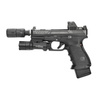 Strike Industries - Kompensator do pistoletu kal. 9 mm - Czarny - SI-PISTOL-LC-BK