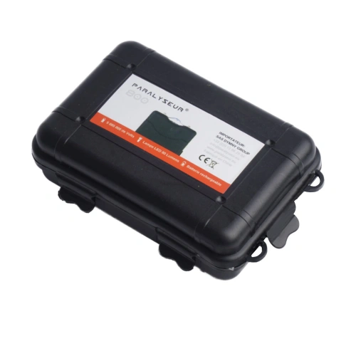 Paralyseur - Kompaktowy paralizator z latarką - Prostokątny - 5 000 000 V - USB - 800