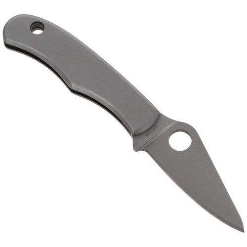 Spyderco - Nóż składany Bug - Stal nierdzewna - Srebrny - C133P