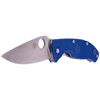 Spyderco - Nóż składany Tenacious FRN Blue - Folder - CPM S35VN - Plain - Niebieski - C122PBL