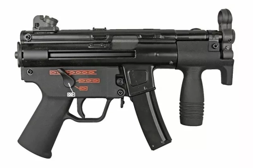 WE - Replika ASG GBB pistoletu maszynowego MP5K Apache-SMG - Czarna - WET-02-007134