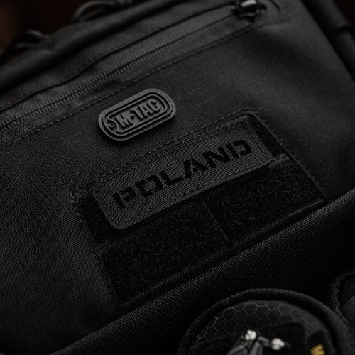 M-Tac - Naszywka Poland 25х80 - Laser Cut - Czarno / Biała - 51001002