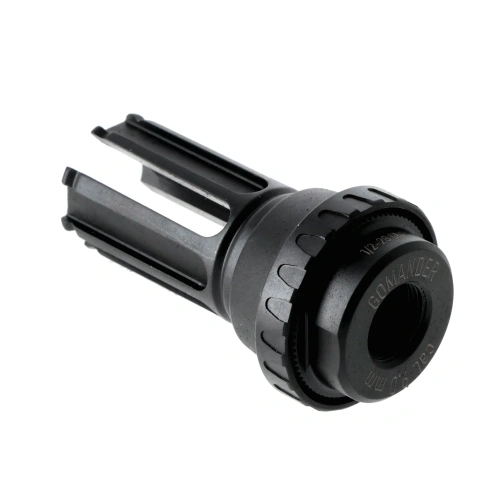 Tłumik płomienia Gomander Quadron Evo 9 mm 1/2x28 - Stal hartowana - Czarny - TB0.10205