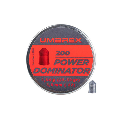 Umarex - Śrut do wiatrówki Power Dominator - 5,5 mm - 200 szt. - 4.1701