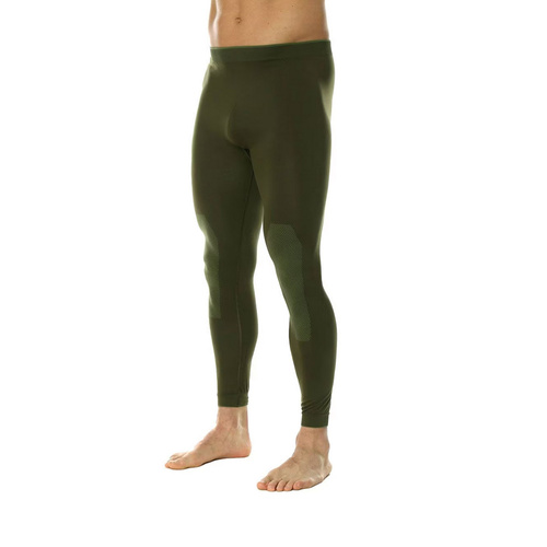 Brubeck - Legginsy termoaktywne Ranger Protect - Khaki - LE1242M