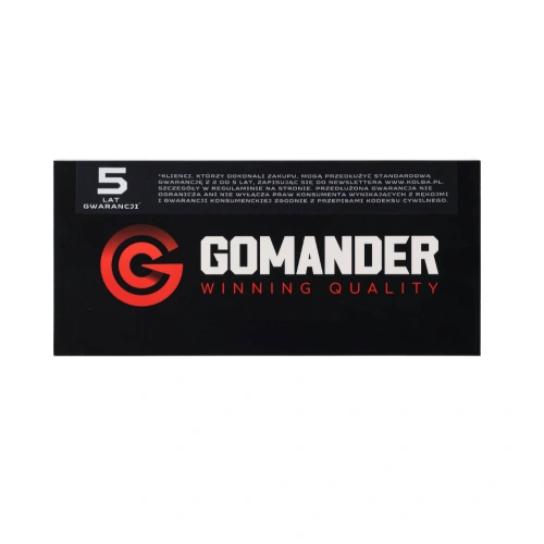 Hamulec wylotowy Gomander Raptor 7,62 M14x1 LH - Stal - Czarny - TB0.10178_1-M14X1LH-