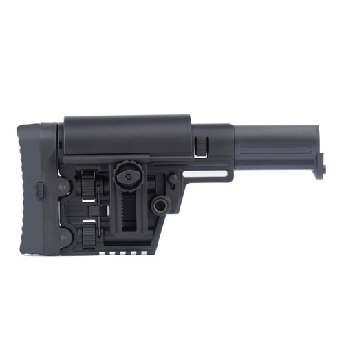 DLG Tactical - Kolba Sniper z przedłużoną tubą - Mil-Spec - Polimer - Czarny - DLG-011/178-BLK