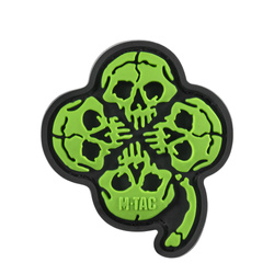 M-Tac - Naszywka Fucking Luck - PVC - Oliwkowa - 51348389