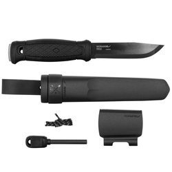 Morakniv - Nóż survivalowy Garberg BlackBlade z zestawem przetrwania - Czarny - 13915 
