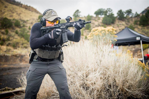 Direct Action - Kamizelka taktyczna Tiger Moth® Chest Rig - Czarna - CR-TGRM-CD5-BLK