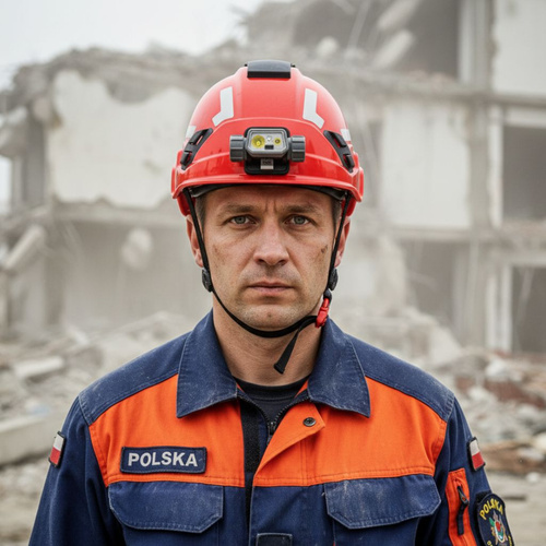 Mactronic - Latarka czołowa PRISM - 650 lm - Akumulatorowa - RGB - THL0141