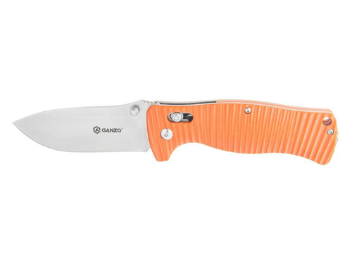 Ganzo - Nóż składany Firebird - 440C - Pomarańczowy - F720-OR