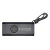 Ledlenser - Latarka brelok LED K4R - Aluminium - 120 lm - Szara - 502132