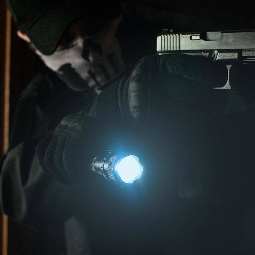 M-Tac - Latarka LED P4 - 250 lm - Czarna - MTC-P4