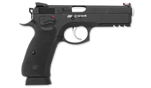 ASG - Replika pistoletu CZ SP-01 SHADOW - Green Gas - 18409