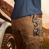 Nite Ize - Karabińczyk S-Biner XT SlideLock Dual Carabiner - Szary - LSBXT4-09-R3
