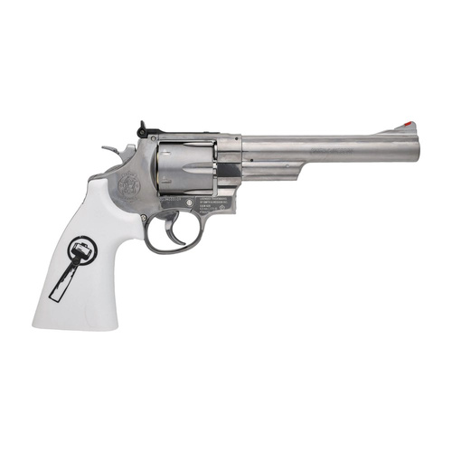 Umarex - Rewolwer wiatrówka CO2 Smith&Wesson 629 Trust Me - 4,5 mm - Srebrny/Biały - 5.8175