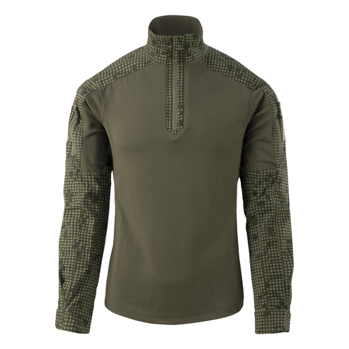 Helikon - Bluza Combat Shirt MCDU - PolyCo Stretch Ripstop - ERDL/Olive Green - BL-MCD-SP-1P02A