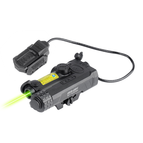 Holosun - Laserowy wskaźnik celu Iris-1 - Aluminium - Zielony laser - Czarny - IRIS-GR1