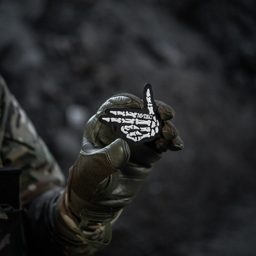 M-Tac - Naszywka Skeleton Shooter - Haft - Cordura 500D - Czarny - 51375002