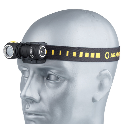 Armytek - Latarka akumulatorowa / czołówka Wizard C1 Pro - 1000 lm - 900 mAh - Światło białe - F09001C