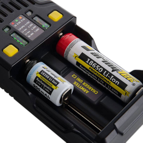 Armytek - Ładowarka Uni C2 - Adapter samochodowy - A02401C