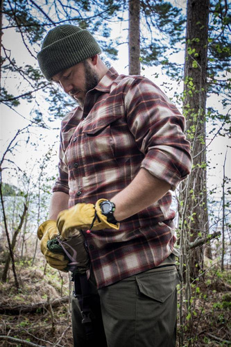 Helikon - Koszula Defender Mk2 Pilgrim Shirt® - Ginger Plaid - KO-DPG-SR-P2401