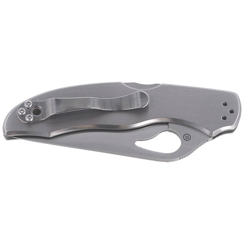 Spyderco - Nóż składany Byrd Harrier 2 - Stainless Steel Plain - BY01P2
