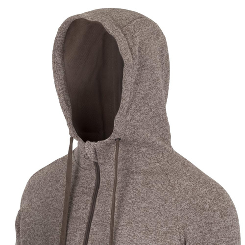 Helikon - Bluza z kapturem Covert Tactical Hoodie - Fullzip - Niebieski melanż - BL-CHF-SF-M2