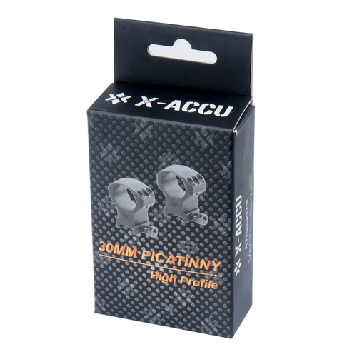 Vector Optics - Montaż do lunety dwuczęściowy X-ACCU - Wysoki - 30 mm - Picatinny - XASR-3003