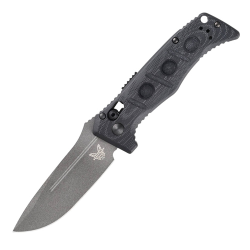 Benchmade - Nóż taktyczny 2730GY-1 Mini Auto Adamas - CPM MagnaCut - Czarny - 2730GY-1