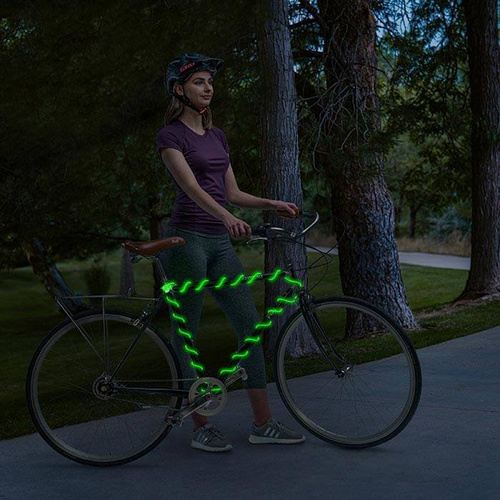 Nite Ize - Elastyczna lampa LED z akumulatorem Radiant® Rechargeable ShineLine™ - Niebieski - RSLR3-03-R8