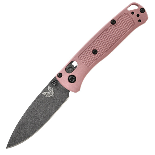 Benchmade - Nóż taktyczny składany Mini Bugout - CPM-S30V - Różowy - 533BK-05