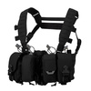 Direct Action - Kamizelka taktyczna Hurricane Hybrid Chest Rig® - Cordura® - Czarna - CR-HRCN-CD5-BLK