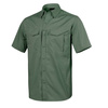 Helikon - Koszula z krótkim rękawem Defender Mk2 - PolyCotton Ripstop - Olive Green - KO-DS2-PR-02
