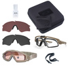 Oakley - Zestaw okularów i gogli balistycznych SI Ballistic M Frame Alpha Terrain Tan Operator Kit - Array - OO9296-1144